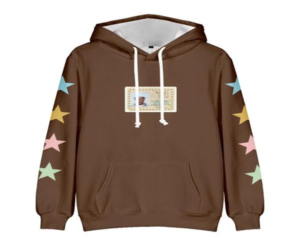 Tyler The Creator Merch CMIYGL LOS ANGELES LICENSE Felpa con cappuccio Felpa Tuta Uomo Donna 3D Pullover1804065