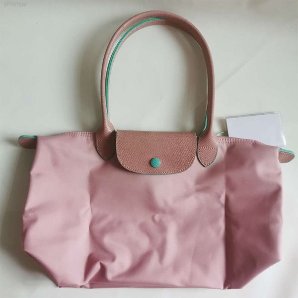 Borsa pieghevole da donna Borsa a tracolla in nylon riciclato Borsa a tracolla da donna