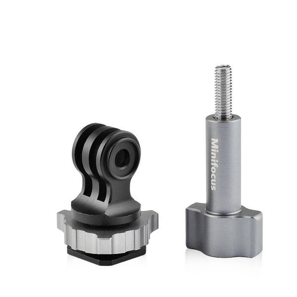 Tripés Hot Shoe Mount Adaptador Tripé Parafuso para Câmera de Ação GoPro Hero 9 Go Pro Hero 8 7 6 5 4 Max Osmo Action Camera Cold Shoe Mount