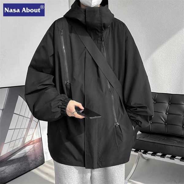 Мужские куртки Nasa's Three in Съемная штурмовая куртка для мужчин осень-зима 2023 Американский функциональный рабочий тренд