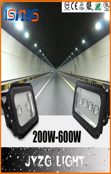 Super brilhante 200w 300 400 500 600 led holofote ao ar livre lâmpada de inundação led à prova dwaterproof água led túnel luz lâmpada rua lapms ac9088209