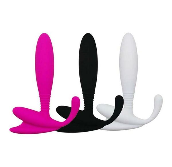 Fantasie Silikon Männlichen Prostata-massagegerät Stimulator Anal Sex Spielzeug Butt Plug für Männer Erwachsene Erotische Sex Spielzeug für Gay2119231