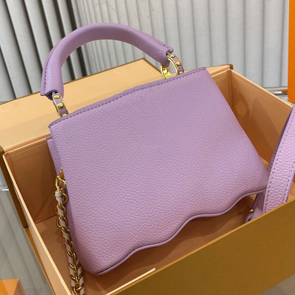 Tasarımcı Çanta Klasik Capusines Tote Çantalar Ünlü Crossbody Cangse Moda Deri Omuz Çantası Büyük Kapasiteli Seyahat Duffle Bags