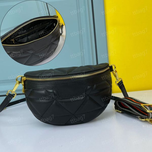 Designer echtes Leder 9A gesticktes Fanny Pack Luxus Taillenbeutel Cross Lod Bag Neueste Handtasche Fashion Umhängetasche Lady Fanny Pack Handtasche Clutch Belt Back