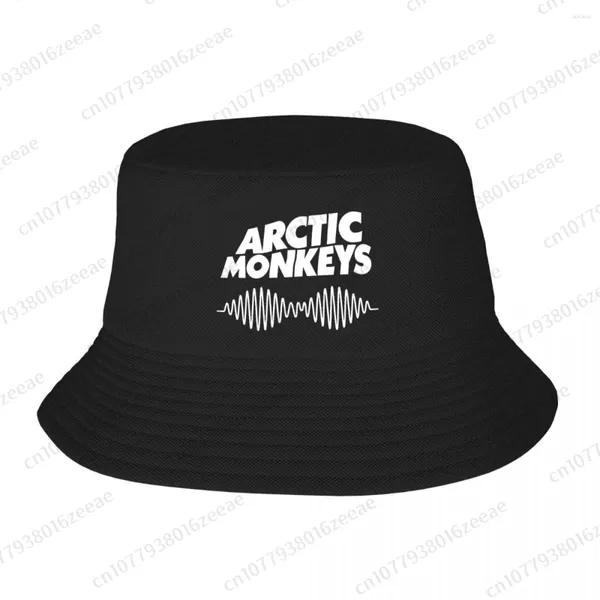 Береты, летние рыбацкие шапки с логотипом Arctic Monkeys, уличная солнцезащитная кепка для рыбалки и охоты, мужская женская шапка