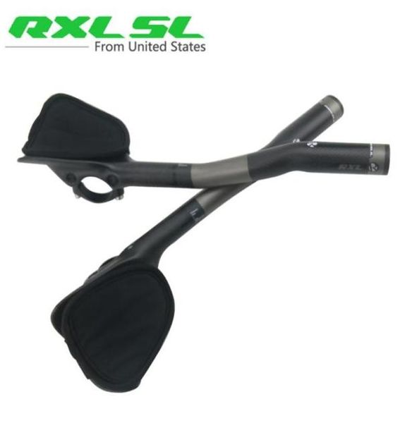 Componentes do guidão de bicicleta RXL SL Extensor de triatlo de bicicleta Aero Bar Termina Extensores 3K Matte 340 Carbon6836928