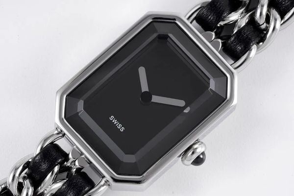 U1 Top AAA Классические дизайнерские часы Премьерная серия Женские кварцевые часы 4 размера куб Роскошные стильные наручные часы Сапфировые пары Montre De Luxe Ультратонкие часы