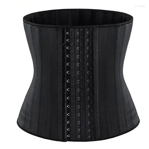 Intimo modellante da donna Corsetti da donna Sottoseno Bustier Cintura sportiva in lattice 25 Ossa in acciaio Corsetto dimagrante Allenamento Body Shaper Vita Trainer