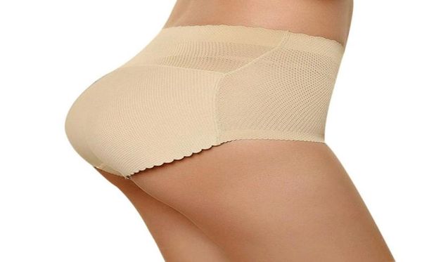 Gym Kleidung Frauen Schwamm Gepolsterte Reichlich Gesäß Hosen Dame Push-Up Mittlere Taille Höschen Slips Unterwäsche6391467