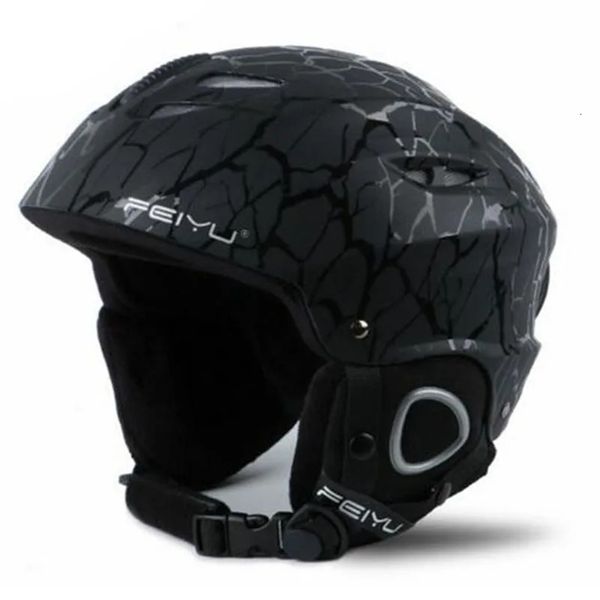 Casco da sci Certificazione CE Sicurezza Sci Sci Snowboard Skateboard integralmente stampato 240111