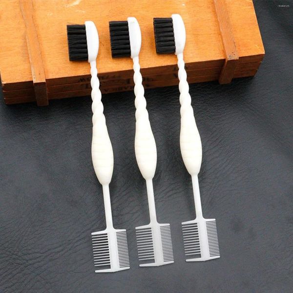 Pennelli per trucco Pettine per sopracciglia Multifunzionale per modellare le sopracciglia Strumenti per la tintura dei capelli