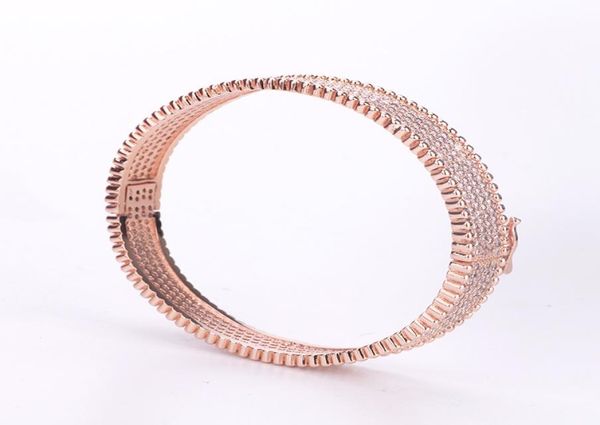 moda donna gioielli bracciali di amicizia anelli bracciali in acciaio inossidabile argento braccialetto in oro rosa braccialetto di diamanti braccialetto1150500