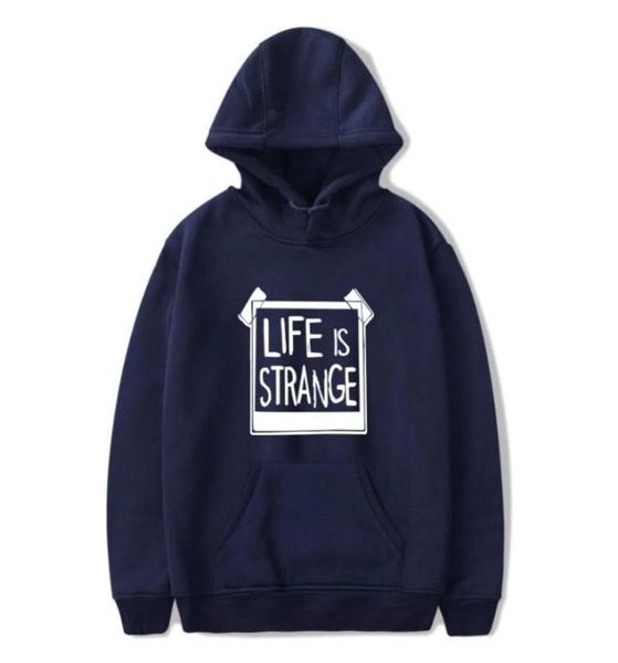 Game Life is Strange Felpa con cappuccio con cappello Uomo Donna Whatif Stampa Divertente Winter Life is Strange Caulfield Pullover DHTopClothe9635060