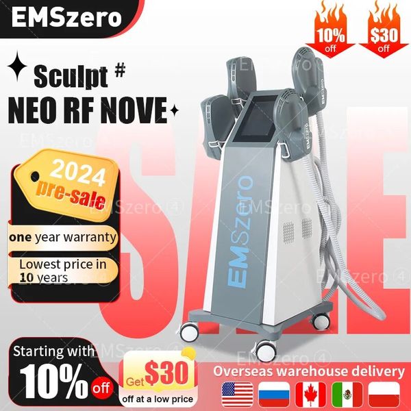 EMSzero Body Sculpting Abnehmen DlsEmslim Neo 14 Tesla 6000W EMS HI-EMT Reduziert Fett Körper Muskel Elektromagnetische Maschine Neue Schönheit Salon