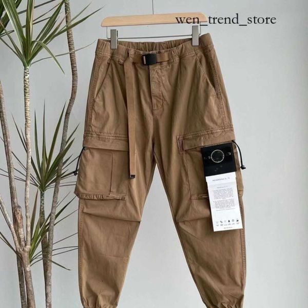 Stone Pants 2023 Hohe Version Hose Badge Frühling Sommer Neue Gürtel Leggings Cargohose High Street Casual Leggings Trend Grapestone Stones Island 920