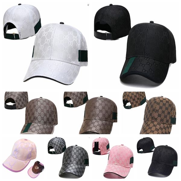 2024 Unisex Classic G Mektup Tuval Beyzbol Kapağı Tasarımcı Şapka Kapağı Yüksek Kaliteli Hip Hop Klasik Lüks G Hat Mektubu Stripe Erkekler Casquette Beanie Sun Hat