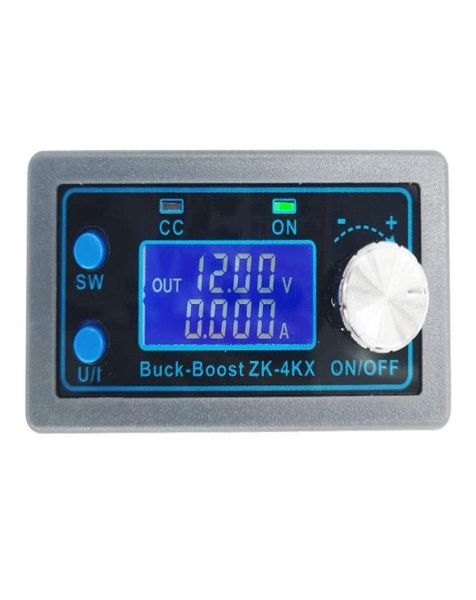 Conversor DC Buck Boost ZK4KX 0530V 4A 5V 6V 12V 24V Módulo de alimentação Fonte de alimentação regulada ajustável Panelmounted2131345