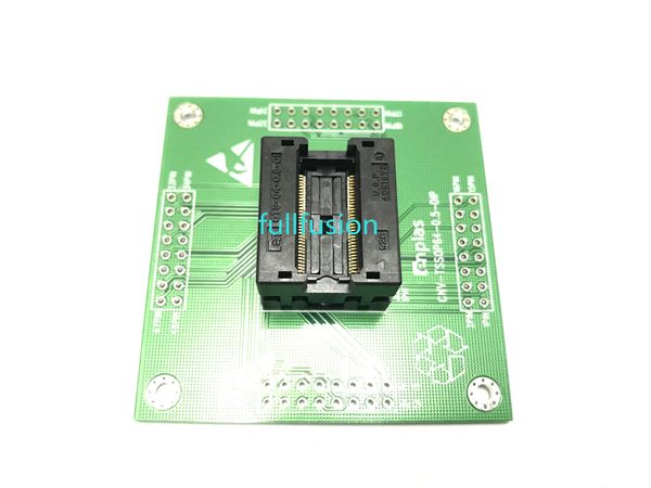 OTS-64-0.5-01 TSSOP64 PARA DIP Adaptador de Programação 0.5mm Passo Enplas IC Teste E Queimadura No Soquete Tamanho do Pacote 6.1mm