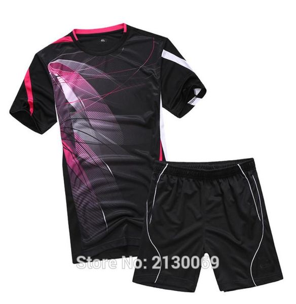 neue men039s Badminton-Männer tragen Hemden Sommerspiele Freizeitsportbekleidung Sportbekleidung Tennishemd T-Shirt3650064