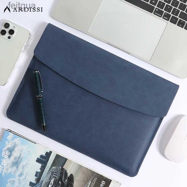 Capas para laptop Mochila ARDISSI Bolsa de manga para (MacBook Mac Book iPad) Air M2 M1 13 3 14 2 15 6 16 Pro 12 9 polegadas Capa de tecido Bolsa Slim Luxury YQ240111