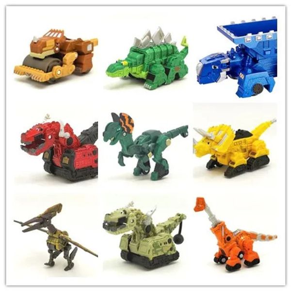 16 Stil Dinotrux Dinozor Kamyon Çıkarılabilir Dinozor Oyuncak Araba Modelleri Playmobil Bebekler 240111