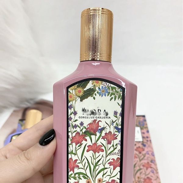 Роскошный бренд Flora, парфюмерия для женщин, Gardenia Cologne, 100 мл, женский сексуальный аромат жасмина, парфюмерный спрей, EDP Parfums Royal Essence, свадебные духи