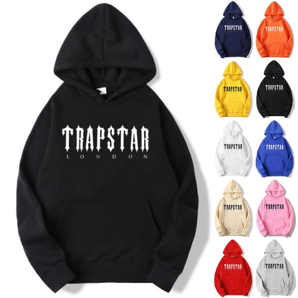 TRAPSTAR Herren Hoodies Bunter Trainingsanzug Herren Desinger White Fox Hoodies Langarm Freizeit Sport Set Sweatshirts Hosenanzug Frühling Jogging Trainingsanzüge