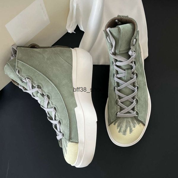 Y3 Kaiwa Designer Aumento piatto Scarpe casual Mans Sneaker in pelle Snealato Ventilato Grigio Bianco Bianco Colori Donne Comodo Tela Scheme