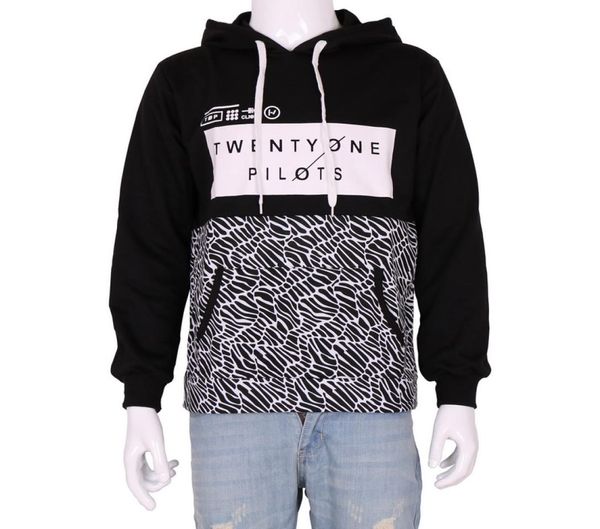 Herbst Neue Twenty One Pilots Hoodies Männer Streetwear Hip Hop Hoodies Männer Oberbekleidung Casual Pullover 21 Piloten CAA2802783694