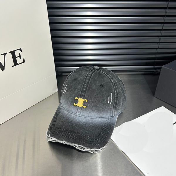 Designer Washed Caps Herren Mode Bunte Damen Hüte Lässige Gold Logo Casquette