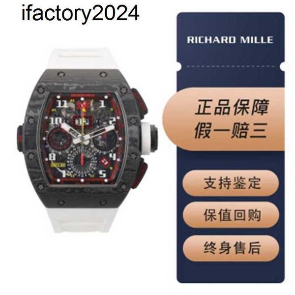 RichdsMers Watch Factory Superclone Wristwatches Richarmill Swiss Watches Mills RM1102 Hong Kong Limited Edition Commemorative Mens Fashion Leisur