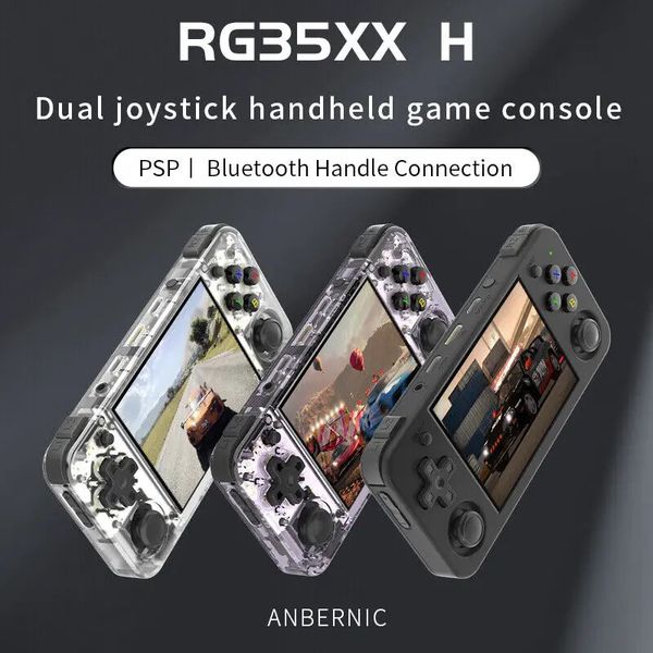 Anbernic RG35XX H Video Oyunları Oynamak İçin El Taşınağı Konsolları 3.5 inç IPS 640*480 Ekran Retro Oyun Oyuncu 3300 MAH Bataryası 240110