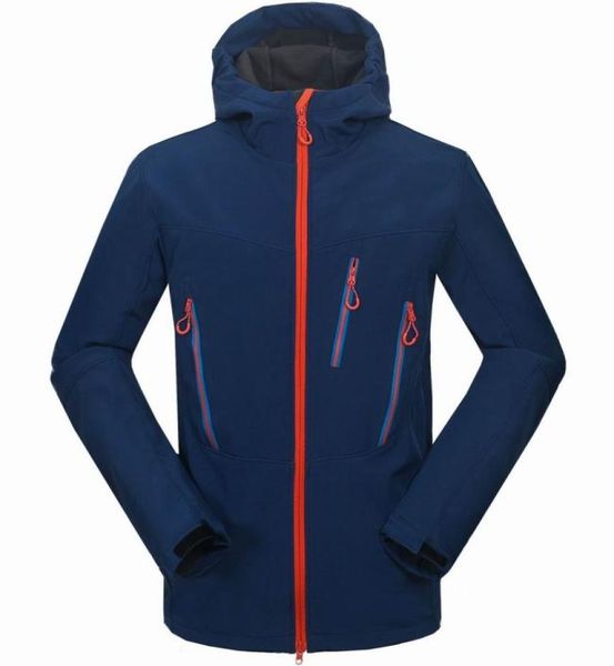 nuovi uomini HELLY Giacca invernale Softshell con cappuccio per giacca morbida antivento e impermeabile Shell HANSEN Giacche Cappotti 16494583592