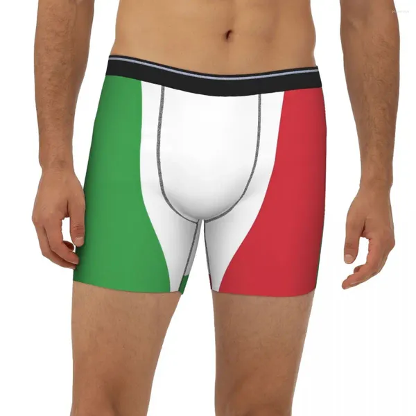 Mutande Bandiera D'Italia Mutandine Traspiranti Intimo Maschile Pantaloncini Stampati Boxer Slip Estesi