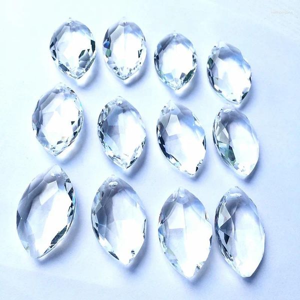 Avize kristal 20pcs Clear k9 parlak parçalar suncatcher at göz şekli perde kolye cam düğün dekorasyon aksesuories