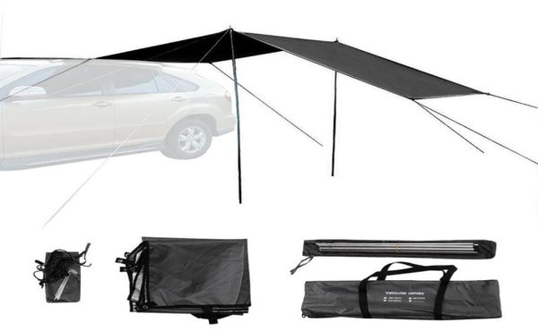 Tendas e abrigos Auto Canopy Tent Roof Top para SUV Car Outdoor Camping Travel Beach Sun Shade9720958