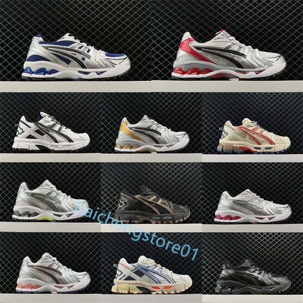 Scarpe da corsa di design Gel Kahana8 Low Top Retro Athletic Uomo Donna Scarpe da ginnastica Sport all'aria aperta Sneakers Obsidian Grey Cream Bianco Nero Ivy b4