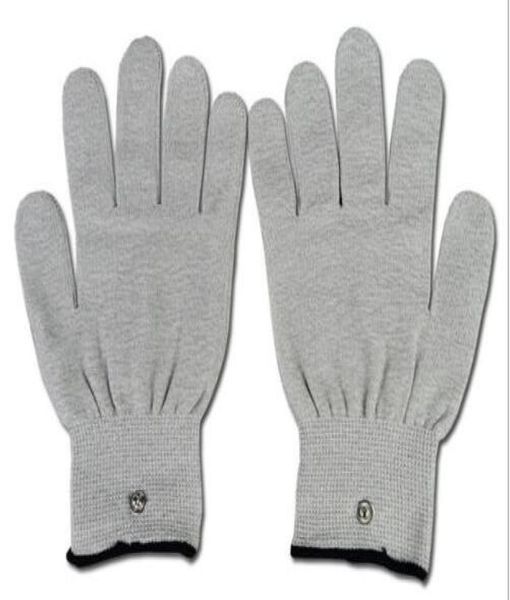 Luvas de eletrodo para dezenas unidade massageador de pulso eletrônico ems terapia massagem artrite dor aliviar glove2894790