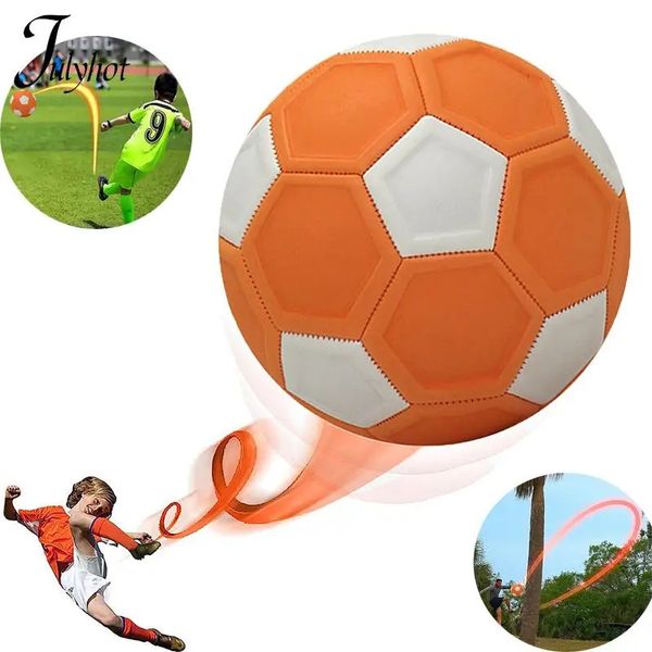 Esporte curva desviar bola de futebol brinquedo kickerball para meninos e meninas perfeito para jogo interno ao ar livre ou jogo 240111