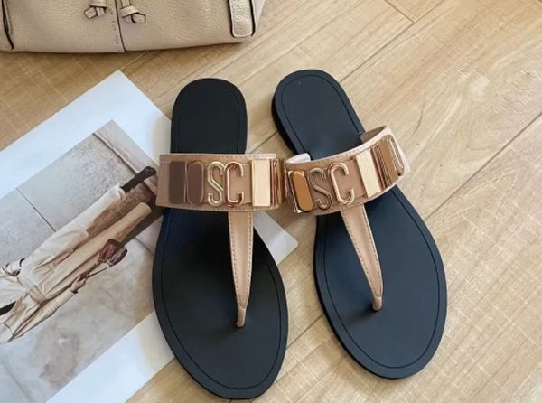 Marca italiana mo chinelos schino sandália flip flops designer sapato salto plano tanga mulher moda preto branco sliders piscina viagem slide mule verão nadar ao ar livre