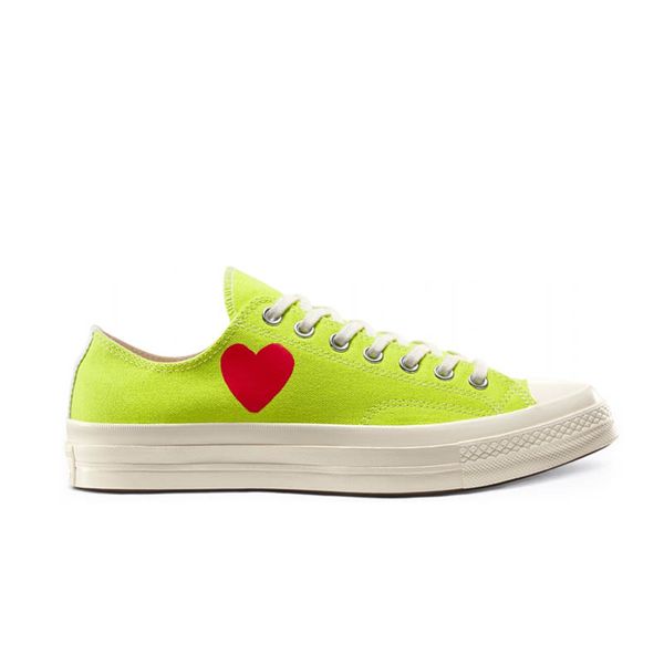 Klassiker 70 All Star Multi-Heart-Leinwandschuhe Designerinnen Frauen Herren Chucks Taylor