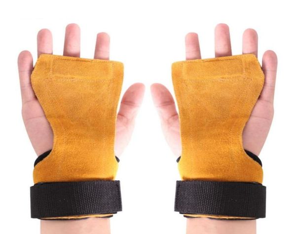 1 par almofada de segurança de fitness antiderrapante apertos de mão almofada palma proteger suporte de pulso envoltório luvas acessórios de treinamento new4558678