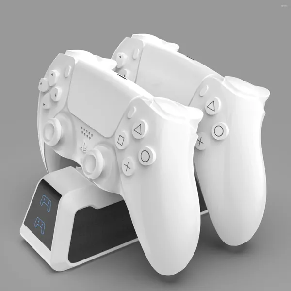 Oyun Denetleyicileri PS5 Denetleyici Hızlı Şarj Şarj Cihazı İletişim Çift koltuk taban aksesuarları