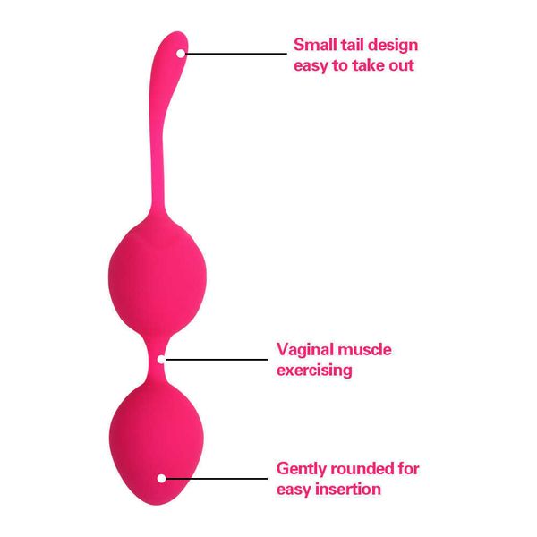 Yetişkin Ürün Vibratörleri Seks Ürünleri Kadın Yumurta Atlama Özel Eğitim ve Egzersiz Ekipman Postpartum Pelvik Zemin Kas Onarımı Kegel Topu