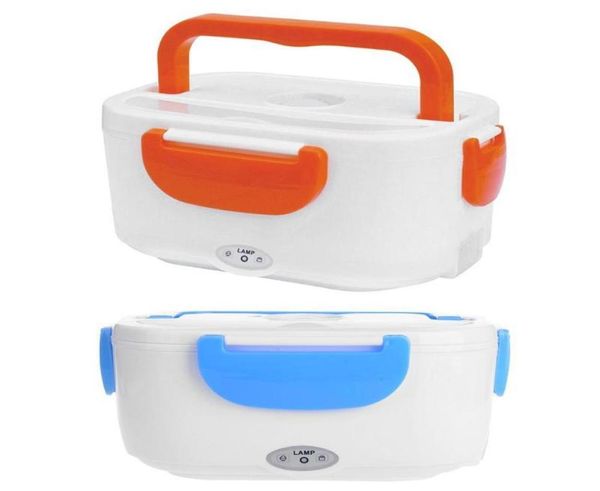 220 V 40 W Tragbare Elektrische Heizung Lunch Box Lebensmittel Lebensmittel Behälter Lebensmittel Wärmer Für Kinder 4 Schnallen Geschirr Sets EU Stecker C1813758447