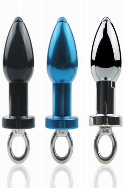 Liga de alumínio anal plug enemator metal vagina limpeza g local massagem próstata butt plug ânus dilatador brinquedos sexuais product6348576