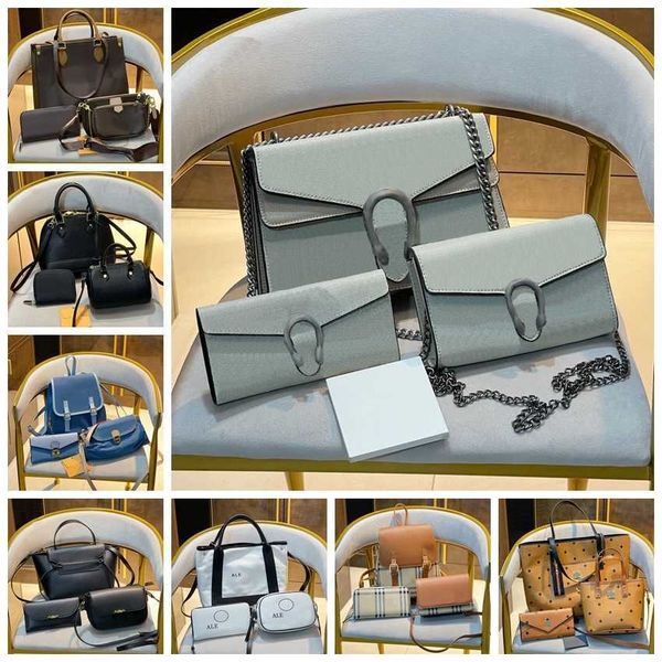 Dreiteilige Handtasche, die Einkaufstasche, Designer-Tasche, Damen-Tragetaschen, Einkaufstaschen, Damenmode, multifunktionale Handtaschen mit Staubbeutel