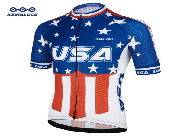 USA Navy International Men Cycles Jersey New American Sport Dirt Outdoor Bike Uniforme manica corta Pro Team Abbigliamento da bicicletta Wear4534615