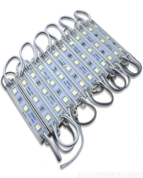 Módulo de led chip contas publicidade luz led loja frente janela sinal smd 5050 3led módulo led backlight string barra tira dura ligh5259364