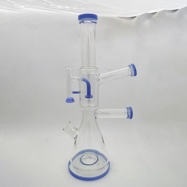 Copo de narguilé de vidro de fábrica, tubo de água, equipamento de perfuração de petróleo, altura de espuma de 49 centímetros